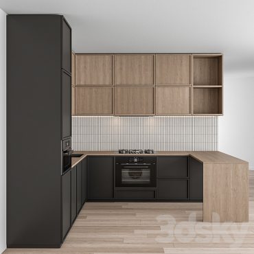 مدل سه بعدی کابینت مدرن 564 مدل سه بعدی کابینت مدرن 564