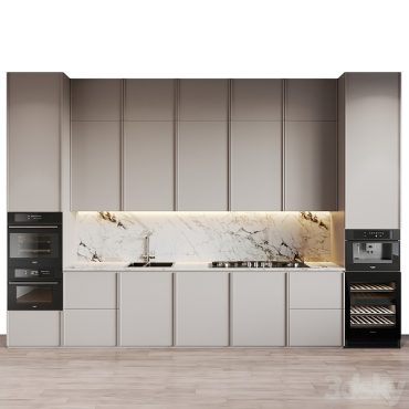 مدل سه بعدی کابینت مدرن 183