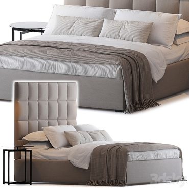 مدل سه بعدی تخت کلاسیک 259 مدل سه بعدی تخت کلاسیک 259