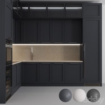 مدل سه بعدی کابینت مدرن 205 مدل سه بعدی کابینت مدرن 205