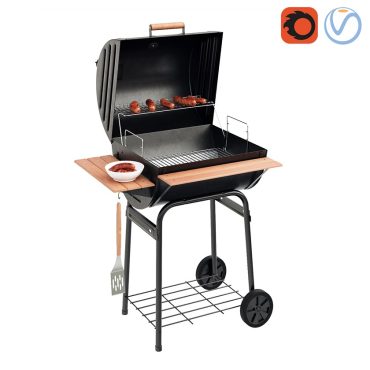 مدل سه بعدی باربیکیو 102 مدل سه بعدی باربیکیو 102