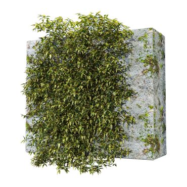مدل سه بعدی گل دیواری 140
