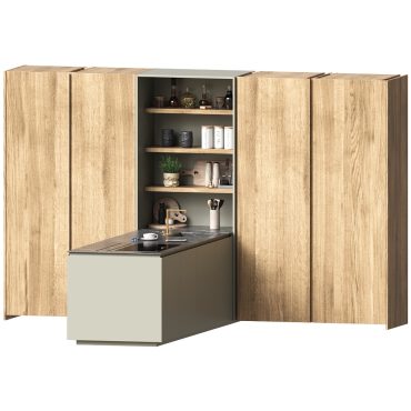 مدل سه بعدی کابینت مدرن 283