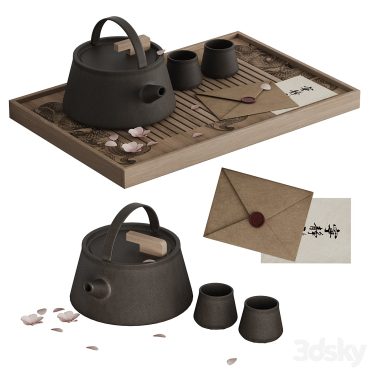 مدل سه بعدی ظرف و ظروف دکوری 175