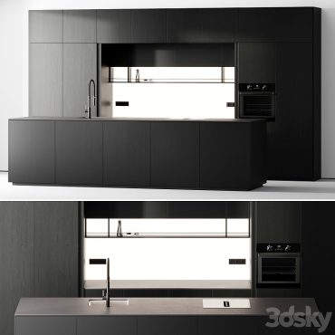 مدل سه بعدی کابینت مدرن 244 مدل سه بعدی کابینت مدرن 244