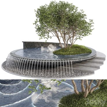 مدل سه بعدی آبنما 127 مدل سه بعدی آبنما 127