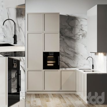 مدل سه بعدی کابینت مدرن 420 مدل سه بعدی کابینت مدرن 420