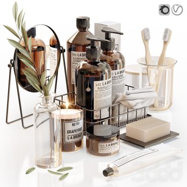 مدل سه بعدی اکسسوری حمام 254 مدل سه بعدی اکسسوری حمام 254