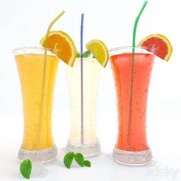 مدل سه بعدی نوشیدنی 250