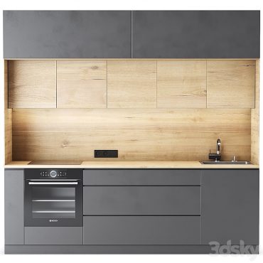 مدل سه بعدی کابینت مدرن 465