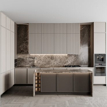 مدل سه بعدی کابینت مدرن 518
