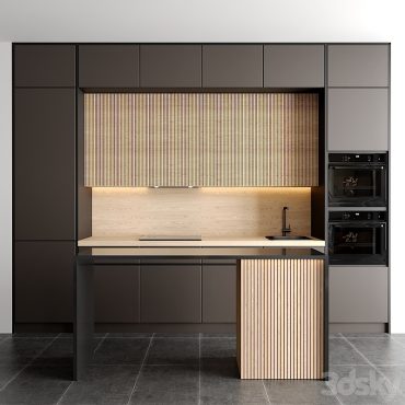 مدل سه بعدی کابینت مدرن 545
