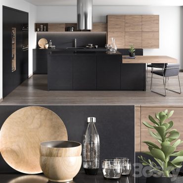 مدل سه بعدی کابینت مدرن 549