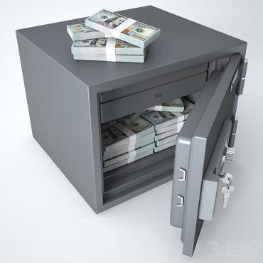 مدل سه بعدی گاوصندوق 101 مدل سه بعدی گاوصندوق 101