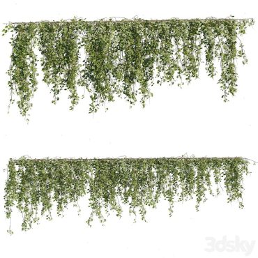 مدل سه بعدی گل آویز 228