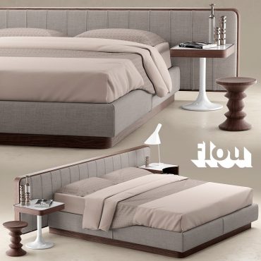مدل سه بعدی تخت کلاسیک 172