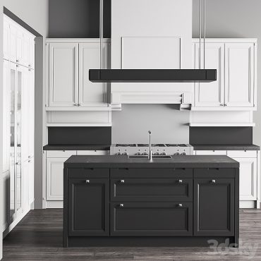مدل سه بعدی کابینت مدرن 624