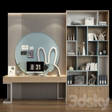 مدل سه بعدی میز چوبی کودک 115 مدل سه بعدی میز چوبی کودک 115
