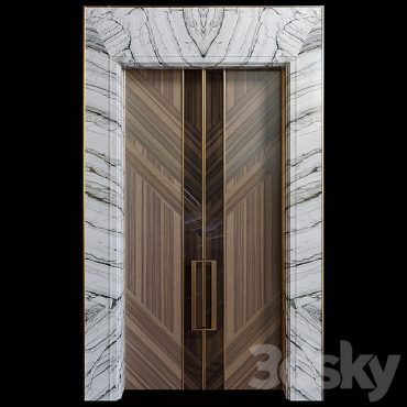 مدل سه بعدی درب کلاسیک 117 مدل سه بعدی درب کلاسیک 117