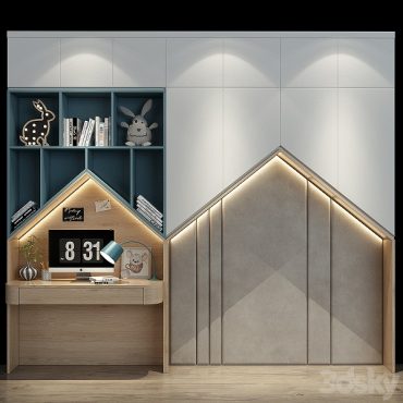 مدل سه بعدی میز کودک 119 مدل سه بعدی میز کودک 119