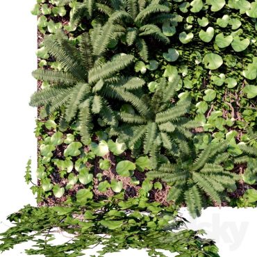 مدل سه بعدی گل دیواری 205 مدل سه بعدی گل دیواری 205