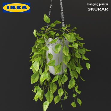 مدل سه بعدی گل آویز 107 مدل سه بعدی گل آویز 107