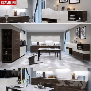 مدل سه بعدی کابینت مدرن 119 مدل سه بعدی کابینت مدرن 119