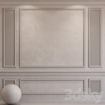 مدل سه بعدی گچبری تزیینی 113 مدل سه بعدی گچبری تزیینی 113