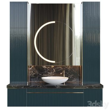 مدل سه بعدی روشویی 152 مدل سه بعدی روشویی 152