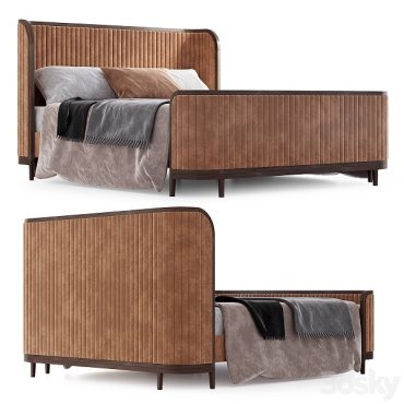 مدل سه بعدی تخت چوبی 883 مدل سه بعدی تخت چوبی 883