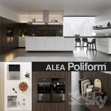 مدل سه بعدی کابینت مدرن 106 مدل سه بعدی کابینت مدرن 106