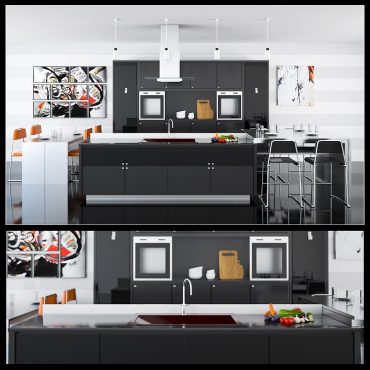 مدل سه بعدی کابینت مدرن 103 مدل سه بعدی کابینت مدرن 103