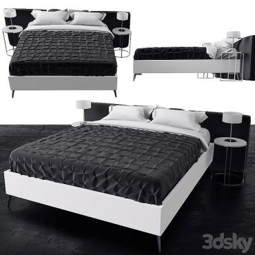 مدل سه بعدی تخت مدرن 234 مدل سه بعدی تخت مدرن 234
