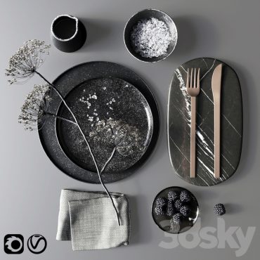 مدل سه بعدی ست ظرف و ظروف 102 مدل سه بعدی ست ظرف و ظروف 102