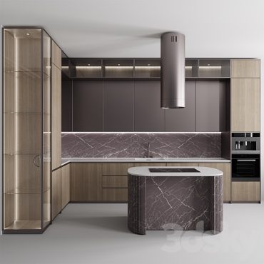 مدل سه بعدی کابینت مدرن 162 مدل سه بعدی کابینت مدرن 162