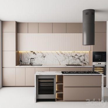 مدل سه بعدی کابینت مدرن 565 مدل سه بعدی کابینت مدرن 565