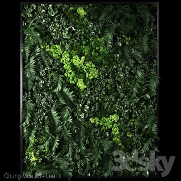 مدل سه بعدی گل دیواری 125 مدل سه بعدی گل دیواری 125