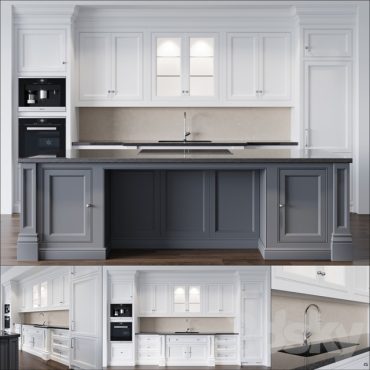 مدل سه بعدی کابینت کلاسیک 221 مدل سه بعدی کابینت کلاسیک 221