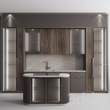 مدل سه بعدی کابینت مدرن 213 مدل سه بعدی کابینت مدرن 213