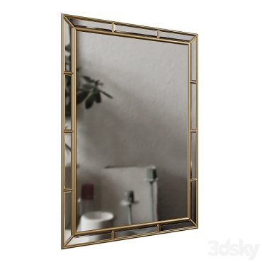 مدل سه بعدی آینه کلاسیک 208 مدل سه بعدی آینه کلاسیک 208