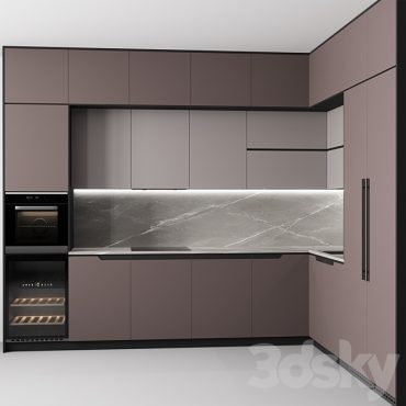 مدل سه بعدی کابینت مدرن 226 مدل سه بعدی کابینت مدرن 226