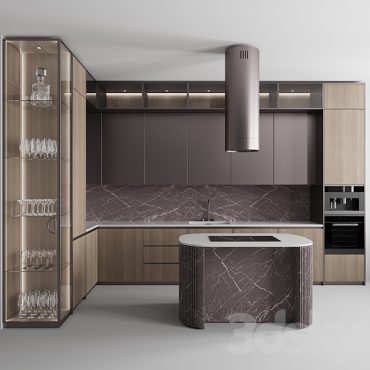 مدل سه بعدی کابینت مدرن 227 مدل سه بعدی کابینت مدرن 227