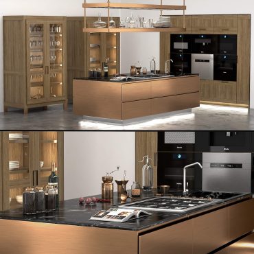 مدل سه بعدی کابینت مدرن 254 مدل سه بعدی کابینت مدرن 254