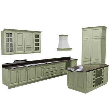 مدل سه بعدی کابینت کلاسیک 241 مدل سه بعدی کابینت کلاسیک 241