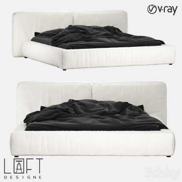 مدل سه بعدی تخت مدرن 280 مدل سه بعدی تخت مدرن 280
