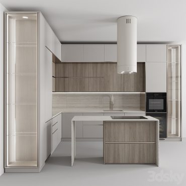 مدل سه بعدی کابینت مدرن 262 مدل سه بعدی کابینت مدرن 262