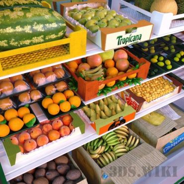 مدل سه بعدی لوازم فروشگاه 263 مدل سه بعدی لوازم فروشگاه 263