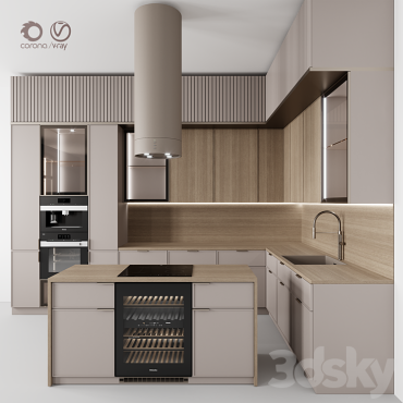 مدل سه بعدی کابینت مدرن 231 مدل سه بعدی کابینت مدرن 231
