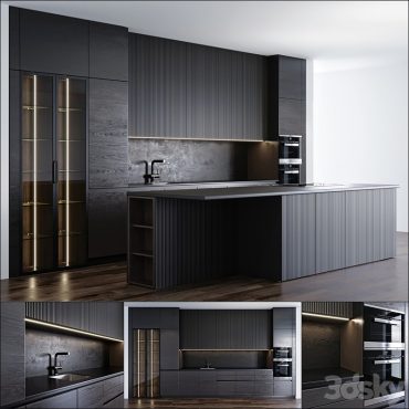 مدل سه بعدی کابینت مدرن 259 مدل سه بعدی کابینت مدرن 259