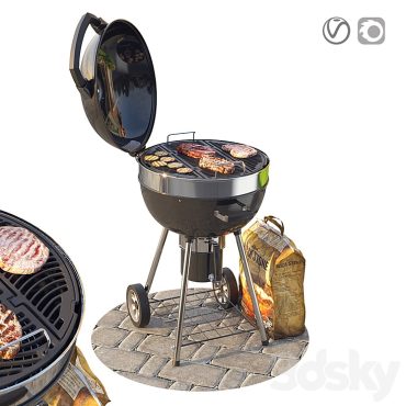 مدل سه بعدی باربیکیو 118 مدل سه بعدی باربیکیو 118